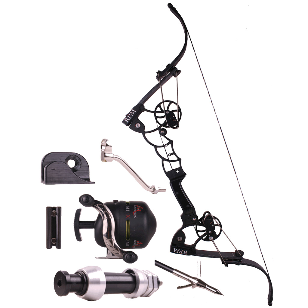 Cajun Fish Stick 45# RH Take-Down Recurve Bowfishing Package