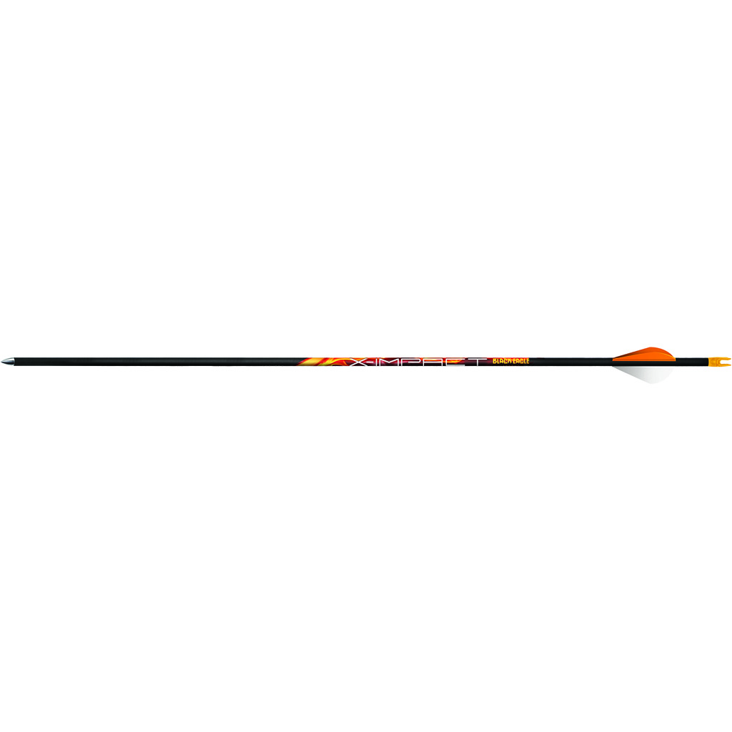 Black Eagle Carnivore Carbon Arrows - 300 Spine With Blazer Vanes (Half Dozen)