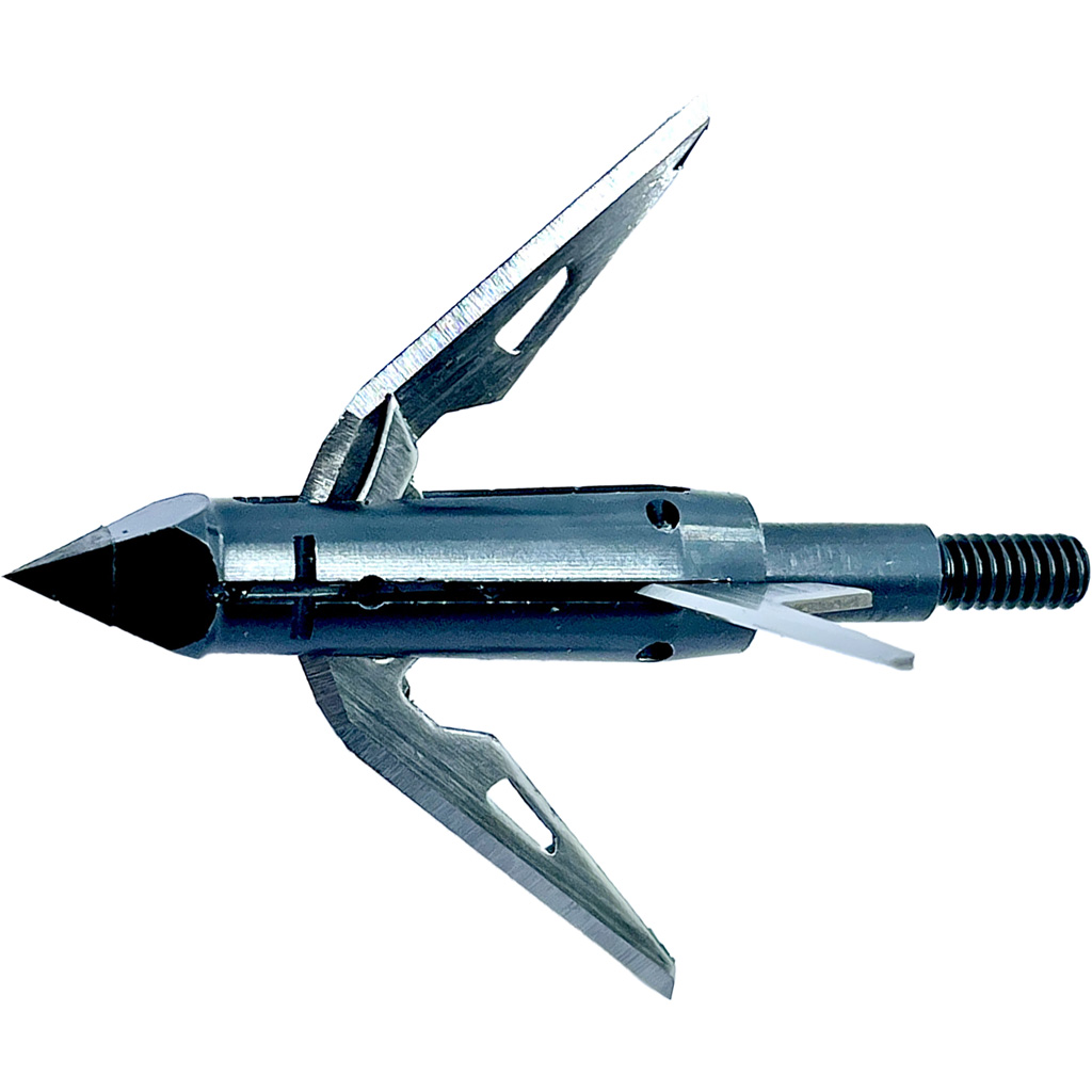 thumbnail image 2 of JIANZD X3 Crossbow Broadheads – 6 Pack, 100 Grain, Stainless Steel Blades – Black 2 of 4