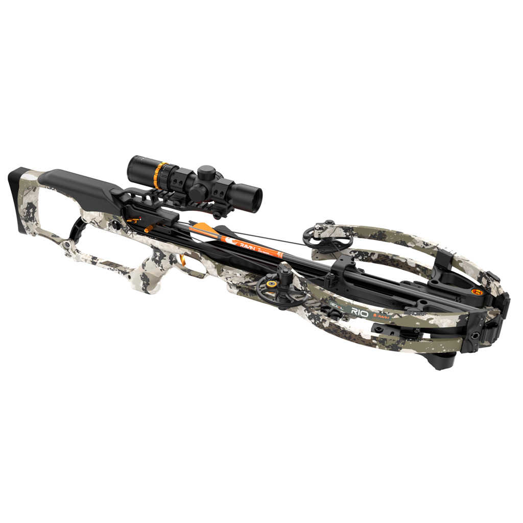 Archery Equipment  Ravin R10 Crossbow Package Kings XK7 Camo with Speed  Lock Scope